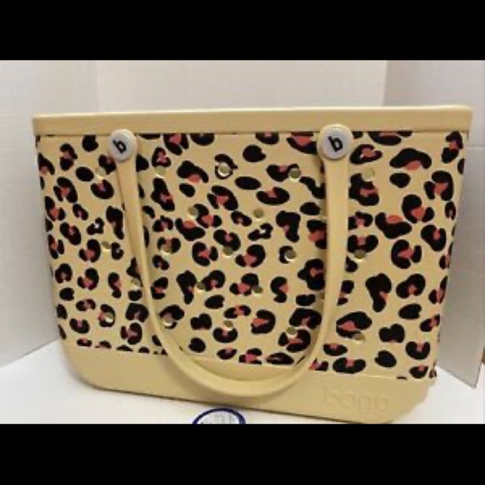 Large Leopard BOGG Bag